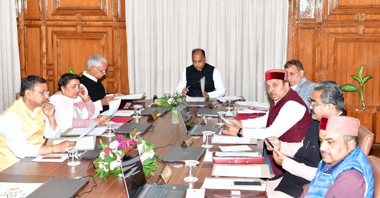 हिमाचल प्रदेश मंत्रिमण्डल के निर्णय         एमबीबीएस इन्टर्नज का स्टाइपेंड वर्तमान 17 हजार  बढ़ाकर 20 हजार प्रतिमाह करने का निर्णय