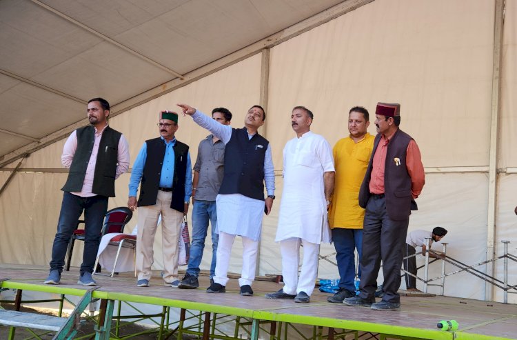 हट्टी का लंबा संघर्ष 55 साल बाद हुआ समाप्त कश्यप ने किया अमित शाह विजिट के लिए मैदान का निरीक्षण
