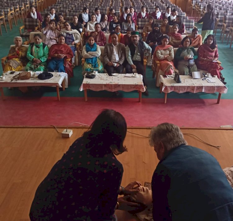राजकीय वरिष्ठ माध्यमिक पाठशाला पोर्टमोर मे आयोजित किया गया प्राथमिक सहायता प्रशिक्षण कार्यक्रम