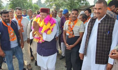 हम पांच साल के रिकार्ड कार्यों को लेकर जनता के दरबार में हैं-डा. बिन्दल जनता से किए वायदों को पूरा करने की कांग्रेस की न तो नीयत है और न हैसियत