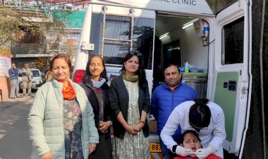 राज्य रेडक्रास सोसायटी ने किया दंत चिकित्सा शिविर का आयोजन