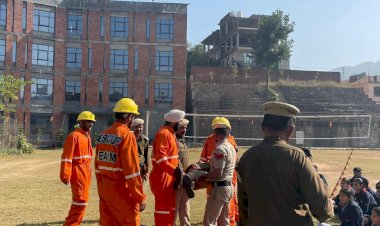 अरिहंत इंटरनेशनल स्कूल में आपदा प्रबंधन मॉक ड्रिल का आयोजन