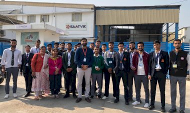 हिमालयन इंस्टिट्यूट ऑफ़ इंजीनियरिंग के छात्रो ने कि याऔद्योगिक भ्रमण