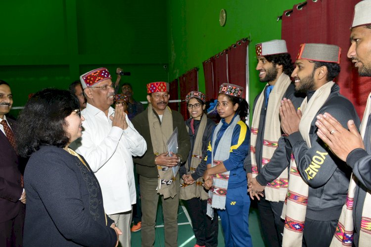 राज्यपाल ने नॉर्थ ज़ोन इंटर ऑडिट बैडमिंटन प्रतियोगिता का शुभारंभ किया