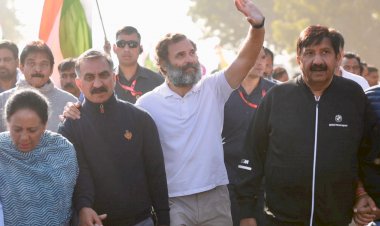 मुख्यमंत्री, उप-मुख्यमंत्री एवं विधायकगण राजस्थान में भारत जोड़ो यात्रा में शामिल हुए