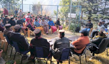 सुशासन सप्ताह-प्रशासन गांव की ओर कार्यक्रम के तहत पौंडा में लगाया शिविर