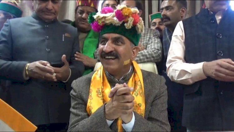 सुखविंदर सिंह सुक्खू पहुंचे सचिवालय संभाला मुख्यमंत्री का पदभार