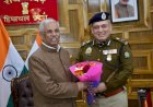 पुलिस महानिदेशक ने राज्यपाल से भेंट की