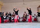 गणतंत्र दिवस सांस्कृतिक कार्यक्रमों की रिहर्सल के दौरान खूब थिरके विद्यार्थी
