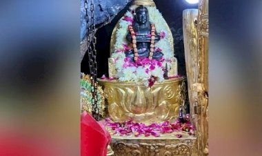 प्रसिद्ध सिद्धपीठ दियोटसिद्ध में पंजाब के एक श्रद्धालु ने ढाई किलो के सोने का सिंहासन किया दान