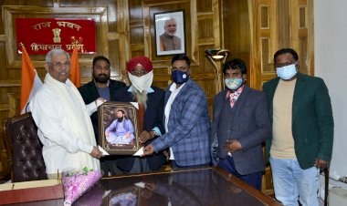 राज्यपाल से प्रतिनिधिमंडल ने भेंट की