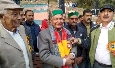 बैजनाथ के सन्तुलित और समग्र विकास को  वचनबद्ध : किशोरी लाल   *सीपीएस ने टांची में पुरस्कृत किए पहलवान*