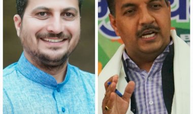 अपने प्रतिज्ञा पत्र के वादों से पलट रही है कांग्रेस : जम्वाल • 5 लाख युवाओं को नौकरी देने का वादा कर अब 1 लाख की कर रही है बात