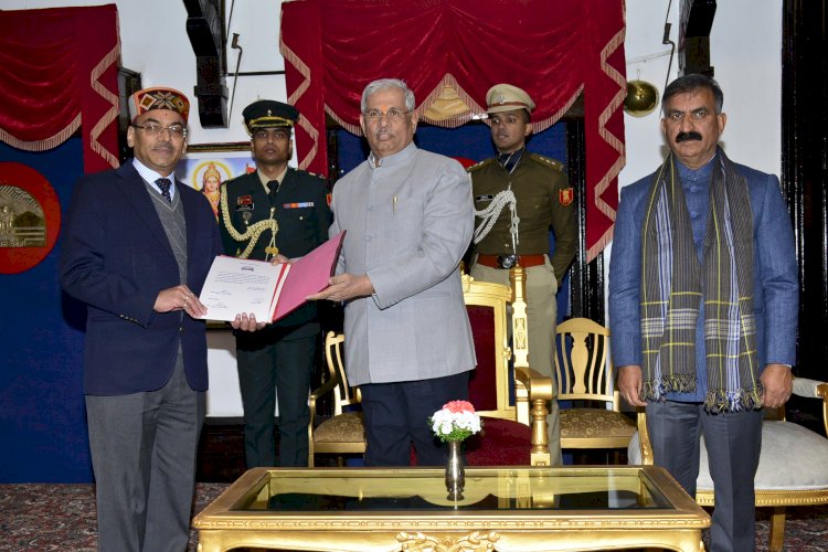 आर. डी. धीमान ने मुख्य सूचना आयुक्त के रूप में शपथ ली
