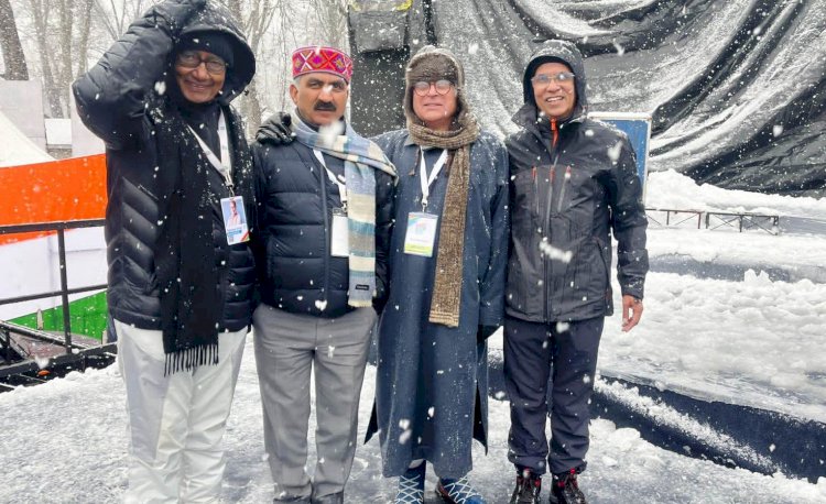 मुख्यमंत्री ने भारत जोड़ो यात्रा के समापन समारोह में भाग लिया