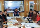 फोरलेन परियोजनाओं के कार्यों की समीक्षा की  मुख्यमंत्री ने