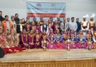जिला स्तरीय लोक नृत्य प्रतियोगिता सम्पन्न 15 लोक नृत्य दलों ने लिया भाग, वंशिका कला मंच ने मारी बाजी