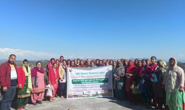 बमसन और भोरंज विकास खंड की महिला किसानों को बताया मिलेट्स का महत्व