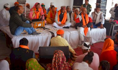 गुरु रविदास जी की जयंती के अवसर पर शीश नवाया  उपमुख्यमंत्री  ने