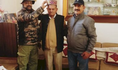 अनसंग हीरो  कैप्टन    के.एस. पुंडीर आजादी के अमृत मोहत्सव कार्यक्रम के तहत हुए सम्मानित