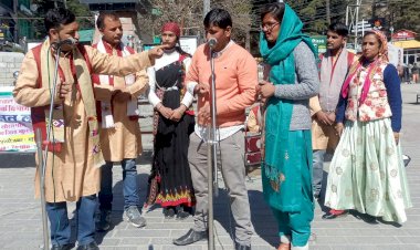 नशा मुक्त हिमाचल अभियान' के तहत सामाजिक न्याय एवं अधिकारिता विभाग के जिला कल्याण विभाग व सूचना एवं जन सम्पर्क विभाग द्वारा जागरूकता अभियान