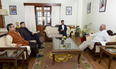 भाजपा नेताओं ने राज्यपाल आर्लेकर से को मुलाकात