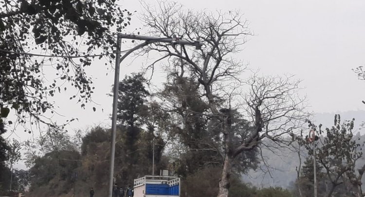 जिले के बॉर्डर जिलों के बॉर्डर ले गया कर पुलिस ने लगाए 111 ए.एन.पी.आर नाइट विजन कैमरे.....  -संदिग्ध व चोरी हुए वाहनों कसेगा शिकं जा