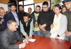 जेबीटी प्रशिक्षुओं के  प्रतिनिधिमंडल ने  मुख्यमंत्री  सुक्खू से भेंट......