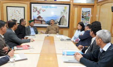 एशियन विकास बैंक के पीआरएफ मिशन ने मुख्यमंत्री से की भेंट