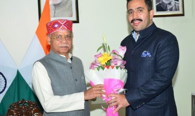 विक्रमादित्य सिंह ने राज्यपाल से भेंट की