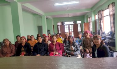 ग्राम पंचायत आनी में जागरूकता शिविर का आयोजन