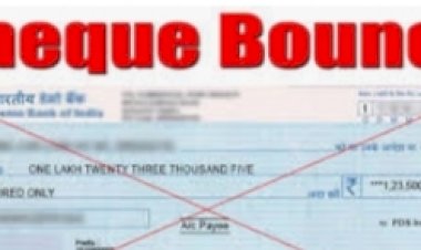चेक बाउंस होने पर डेढ़ लाख जुर्माने के साथ 6 महीने की जेल , कोर्ट  ने सुनाया फैसला