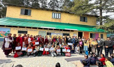 वरिष्ठ माध्यमिक पाठशाला टुटीकंडी   में स्पेल विजर्ड  प्रतियोगिता का आयोजन