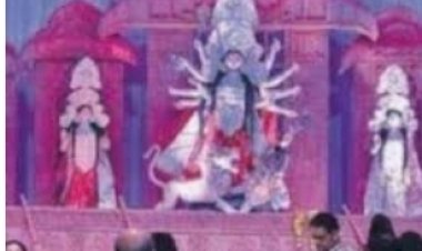 नवरात्र पर एक भक्त ने अपनी जीभ काट कर मां दुर्गा के चरणों में की अर्पित......