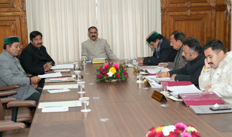 सद्भावना विरासत मामले समाधान योजना, 2023 को तीन माह की अवधि के लिए लागू करने का निर्णय हिमाचल प्रदेश मंत्रिमंडल के निर्णय