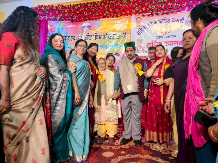 महिलाओं का राष्ट्र निर्माण में अतुलनीय योगदान - पठानिया बोले...सबके कल्याण के लिए काम कर रही सुख की सरकार