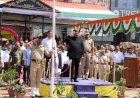 नाहन में उप-मुख्यमंत्री ने फहराया तिरंगा, मार्च पास्ट की ली सलामी