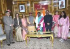 राजभवन में राष्ट्रपति के सम्मान में नागरिक अभिनंदन समारोह आयोजित.....