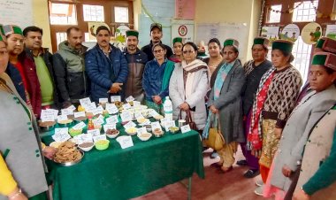 जिला किन्नौर में पोषण पखवाड़ा के माध्यम से मोटे अनाज के उपयोग पर दिया गया बल