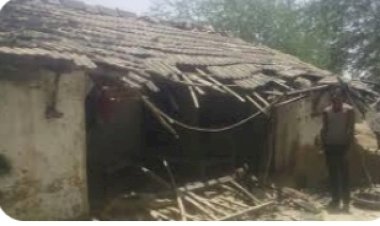 भून्तर में बसी अस्थाई झुग्गियों को हटाने तथा प्रवासियों को स्थान खाली करवाने के सम्बंध  में .....