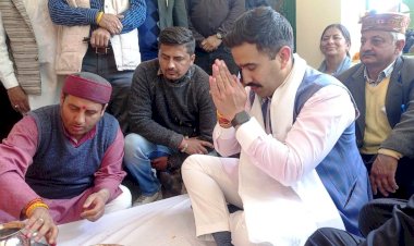 शिमला ग्रामीण विधानसभा में विकास की गति को देंगे नई दिशा - विक्रमादित्य सिंह