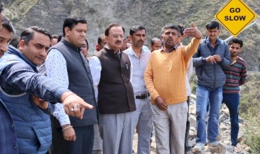 प्रदेश सरकार शिलाई विधानसभा क्षेत्र में मूलभूत सुविधायें उपलब्ध करवाने के लिए कृत संकल्प- हर्षवर्धन चौहान....