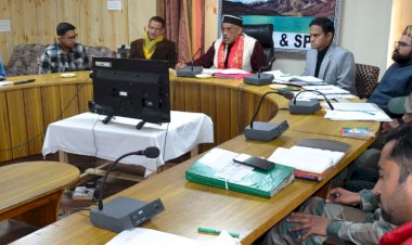 लाहौल के विकास में व्यय किये जा रहें है 54 करोड़ 24 लाख की धनराशि ...... लाहौल में 126 करोड़ से 68 सिंचाई योजनाओं का होगा जीर्णोद्धार,कार्य योजना तैयार..... विधायक रवि ठाकुर