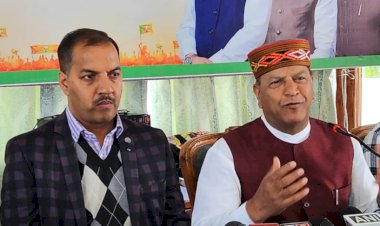 कांग्रेस ने की गारंटियों से तौबा : बिंदल ....... शिमला नगर निगम के लिए केवल ईरादे......