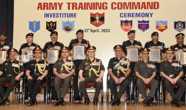 सेना प्रशिक्षण कमान आरट्रैक अलंकरण समारोह 2023