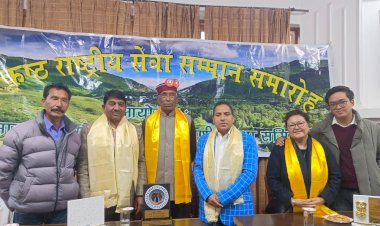 सूत्रधार कला संगम व प्रेस क्लब ऑफ कुल्लू को उत्कृष्ट सेवा के लिए राष्ट्रीय पुरस्कार से किया सम्मानित