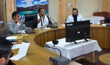 लाहौल स्पीति के विकास में अधिकारी समन्वय से  करें कार्य......राहुल कुमार