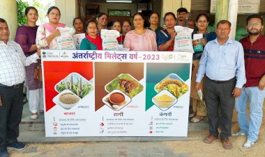 मोटे अनाज़ की महत्ता बारे कृषि सखियों को किया जागरूक महत्ता बारे कृषि सखियों को किया जागरूक