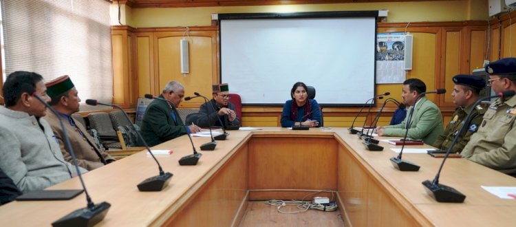 आई.टी.बी.पी ग्राउंड रिकांग पिओ में मनाया जाएगा जिला स्तरीय हिमाचल दिवस..... समारोह की तैयारियों को लेकर आयोजित की बैठक