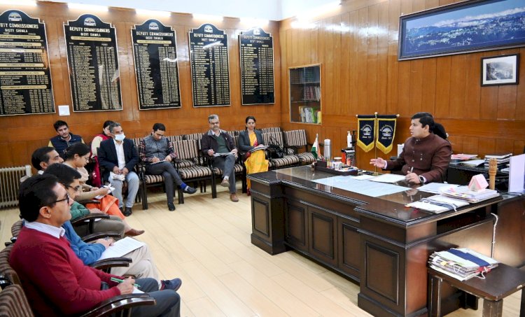 आदर्श आचार संहिता लागू करने के लिए लगातार निगरानी करें अधिकारी- आदित्य नेगी........ संदिग्ध धन निकासी, शराब के ठेकों अन्य अनैतिक कार्यों पर रखें विशेष नजर